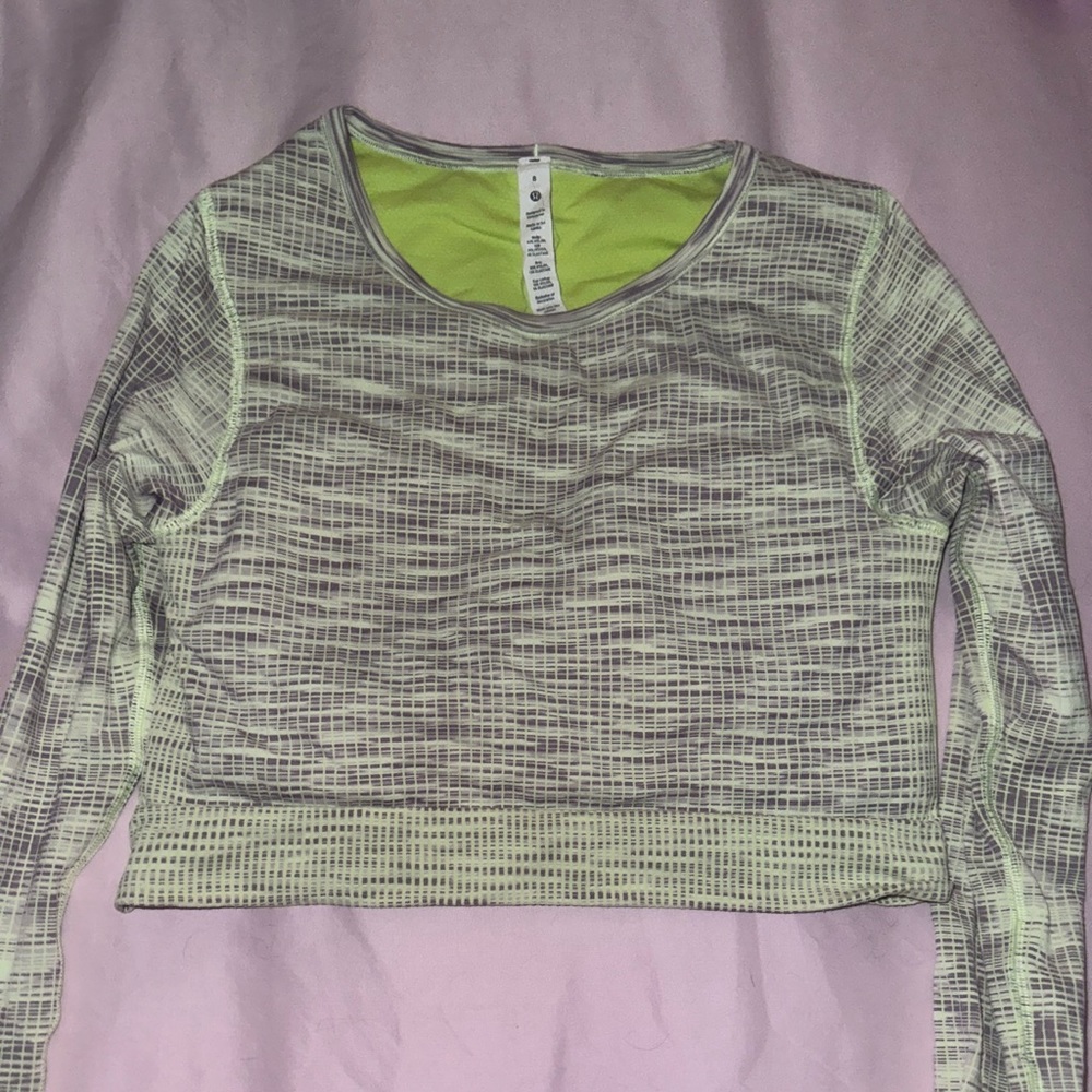 Lululemon Ebb to street long sleeve top
